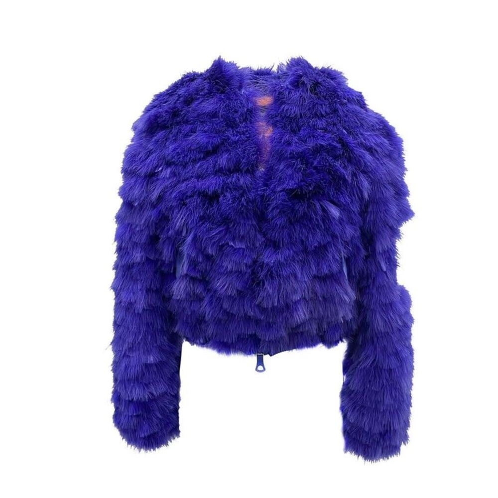 Dsquared² Blue Feather Women's Bomber